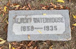 albert waterhouse   find  grave memorial