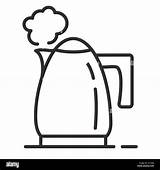 Kettle Boiling sketch template