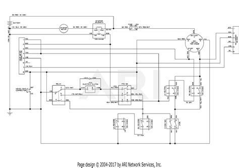 troy bilt afcacp mustang  xp  parts diagram  wiring schematic