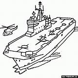 Ship Coloring Carrier Aircraft Battleship Pages Assault Mistral Drawing Boat Thecolor Template Amphibious Sketch Templates sketch template