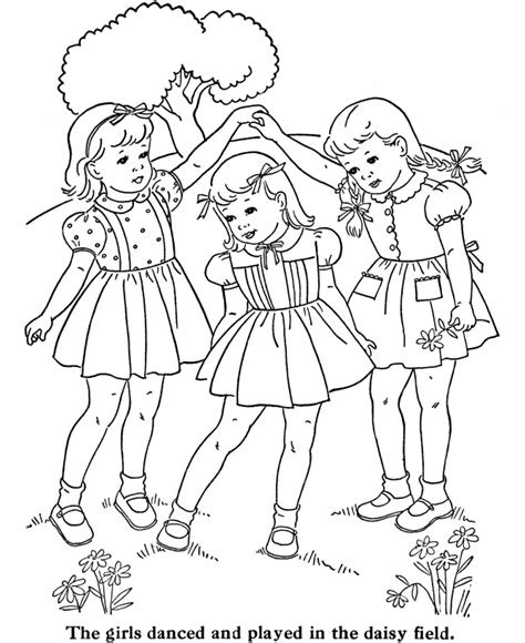 bluebonkers girl coloring pages  girls play  printable