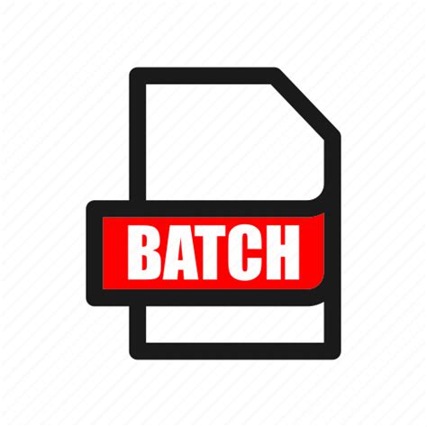 batch computer file interface type user icon   iconfinder