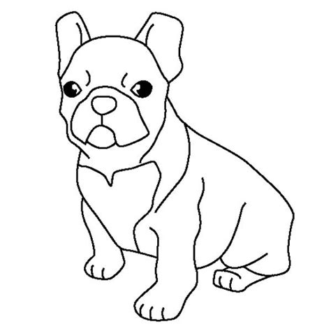 bulldog coloring   designlooter