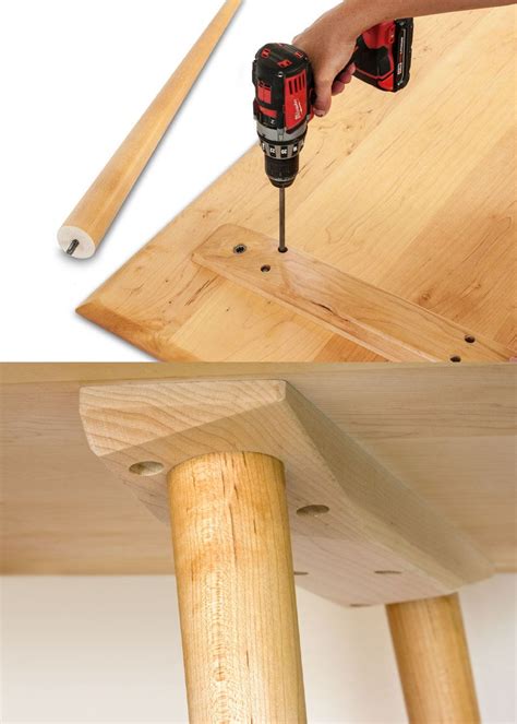 angled cleats   bedroom wood table legs