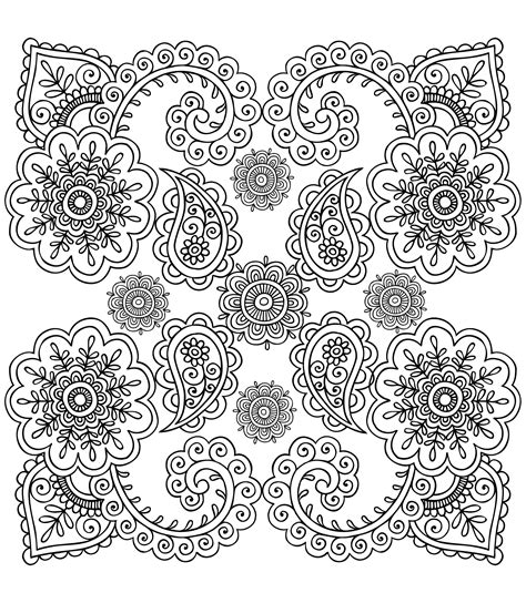 anti stress flowers anti stress adult coloring pages page