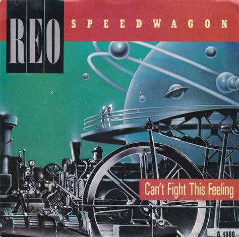 reo speedwagon  fight  feeling  paper labels vinyl discogs