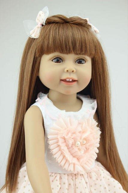 buy soft silicone vinyl 18inches american girl doll