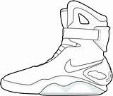 Running Shoe Shoes Coloring Getdrawings Drawing sketch template