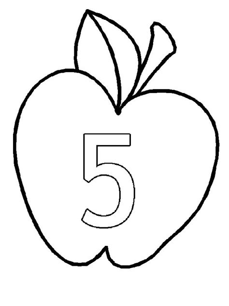 number coloring pages   coloring home