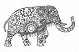 Mandalas Elephant Mandala Elefante Elefantes Ssstocker sketch template