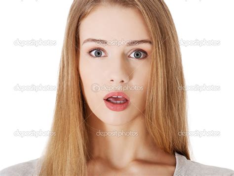 woman  open mouth expressing shock stock photo  cpiotr