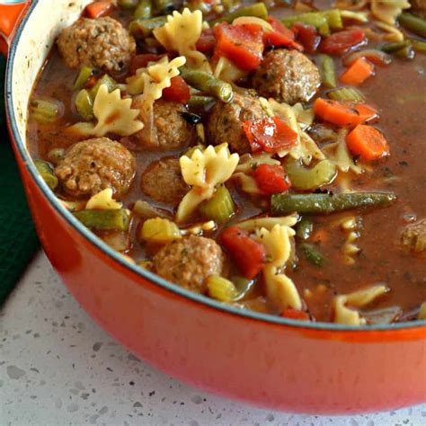 meatball soup small town woman