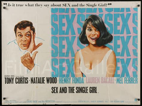 sex and the single girl movie poster british quad 30x40 original