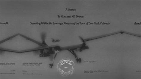 colorado drone hunting licenses  animal