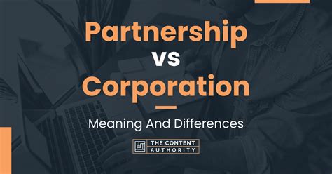 partnership  corporation meaning  differences