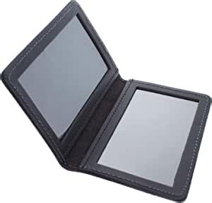 amazoncom asr federal leather bifold minimalist wallet double id