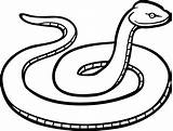 Snake Outline Drawing Clipart Rattlesnake Drawings Paintingvalley Tribal sketch template