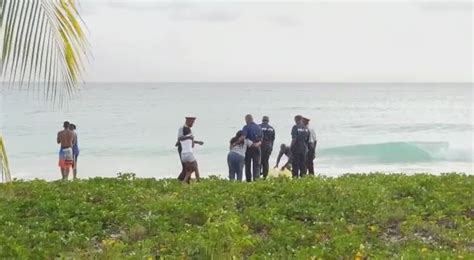 Update Two People Drown At Welches Beach Barbados Today