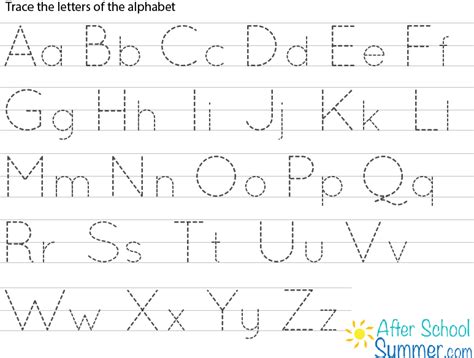 hd dotted  letters  trace trace alphabet letters