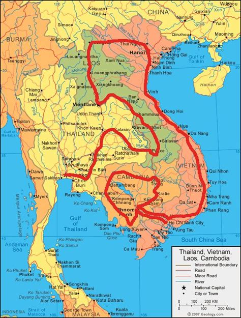 agent orange cambodia map