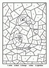 Coloring Penguin Number Color Pages Printable Kids Numbers Printables Sheets Wuppsy Worksheets Print Education School Drawing раскраски Cat для раскрашивания sketch template