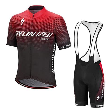 Specialized Men Cycling Jerseys Set Mtb Short Sleeves Road Bike