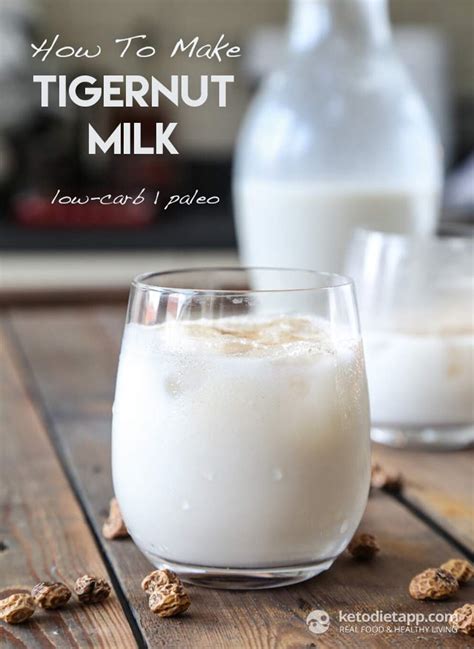 how to make tigernut milk and tigernut flour ketodiet blog