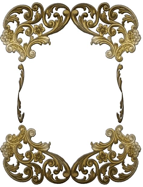 digital printables  ornate victorian frame