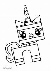 Unikitty Minecraft Kitty Coloringareas sketch template