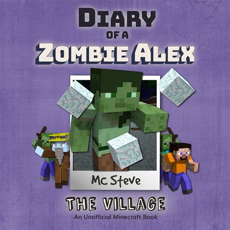 diary   minecraft zombie alex book   village  unofficial