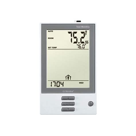 quietwarmth thermostats thermostat type  day programmable thermostat style heat