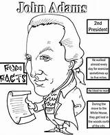 Adams Coloring John Pages Quotes Federalist Comments Quotesgram Color sketch template