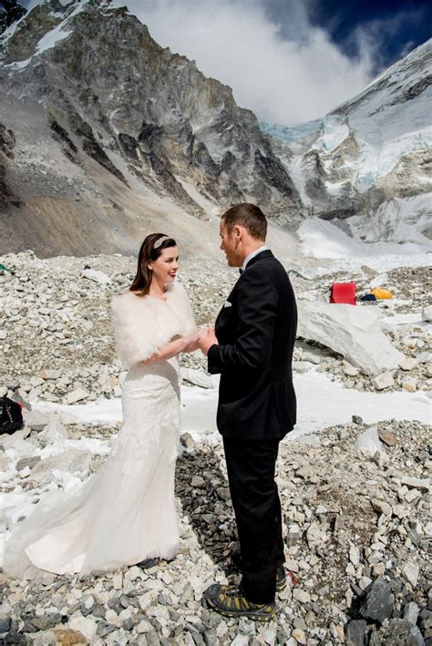 Mt Everest Wedding Popsugar Love And Sex Photo 36