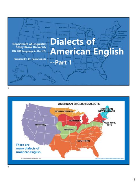 dialects  american english part  dialects  american english