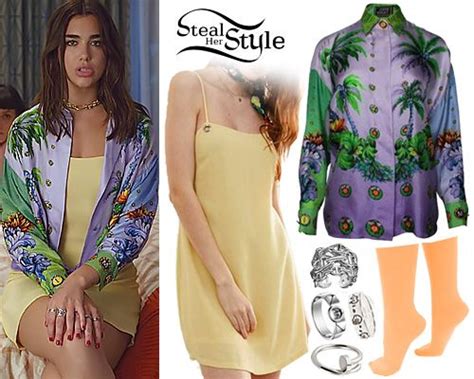 Dua Lipa New Rules Music Video Outfits Steal Her