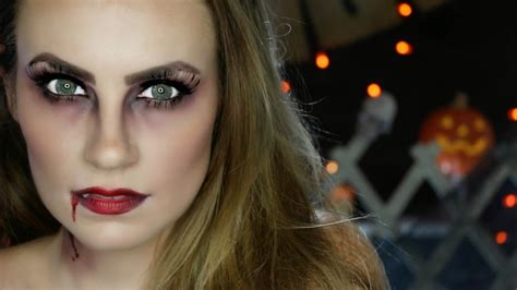Video Sexy Seductive Vampire Halloween Makeup Tutorial Hello