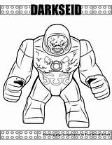 Darkseid Truenorthbricks Páginas sketch template