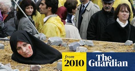iranians still facing death by stoning despite reprieve world news the guardian