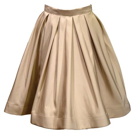 Plus Size Autumn Winter Flared Skirt Pleated Midi Skirt