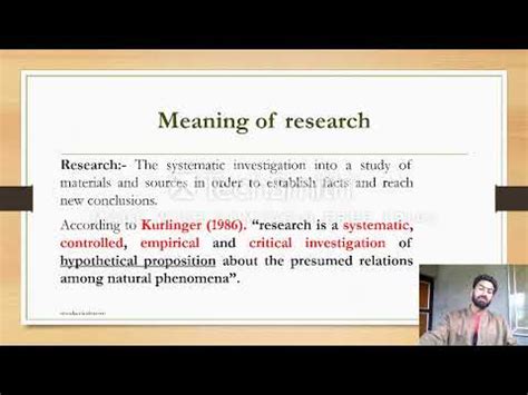 meaning  research  meaning  educational research youtube