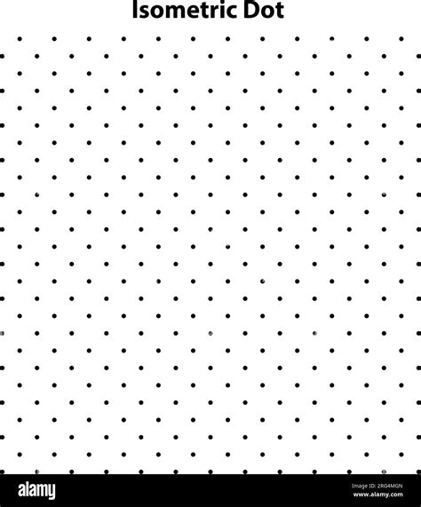 dot grid vector paper graph paper  white background isometric dot