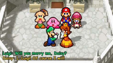Luigi Ask Daisy For Marriage By Heiseigoji91 On Deviantart