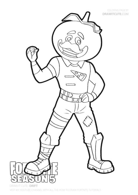 fortnite tomatohead coloring page coloring page blog