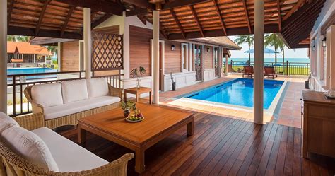bedroom pool villa beachfront le menara north khao lak  khaolak