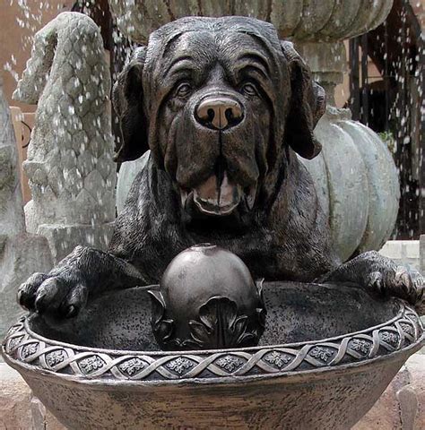 abby fountain st bernard water fountain lion sculpture