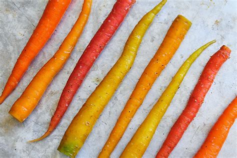 simply gourmet roasted carrots  ginger honey sauce