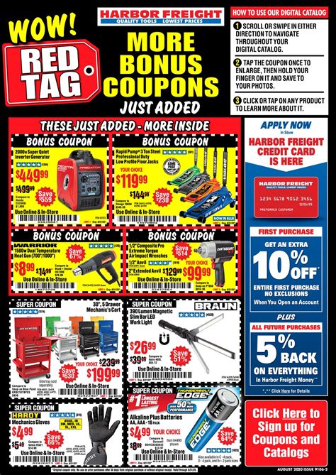 harbor freight current weekly ad   frequent adscom