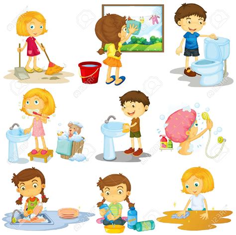 children  chores clipart   cliparts  images