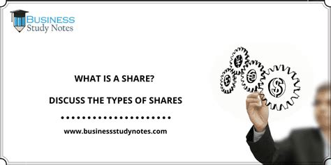 whats   share discuss  types  shares bsn