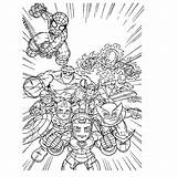 Superhero Coloring Super Squad Hero Pages Printable Last Books Q4 sketch template